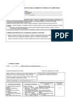 Instrumentación Didáctica para La Formación y Desarrollo de Competencias Mecanica