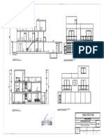 Arquitectura: Elevación Principal Corte A - A'