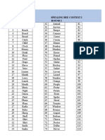 WORDS SPELLING 2023 (Ver - March 3)