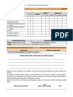 5.4.3 Analisis Riesgos Internos (Materialespeligrosos)