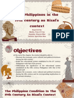 The Philippines in The 19th Century As Rizal's Context