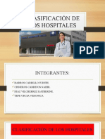 Clasificación de Los Hospitales