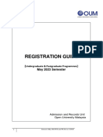 Registration Guide: May 2023 Semester