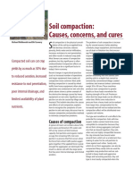 Soil Compaction: Causes, Concerns, and Cures