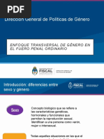 Dirección General de Políticas de Género