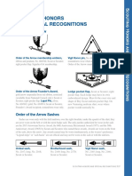 Scouting Honors and Special Recognitions