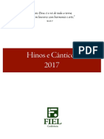 Hinos e Cânticos Fiel 2017