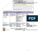 Planificacion Lengua Decimo 2022-2023 Tercer Parcial