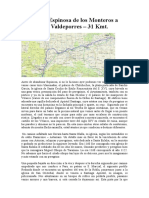 4 - Etapa: Espinosa de Los Monteros A Pedrosa de Valdeporres - 31 KMT