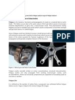 Fatigue Analysis Notes