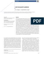 Cardiac Troponin T Is Not Increased in Patients