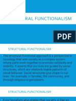 Structural Functionalism