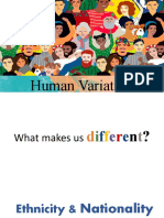 Human Variation