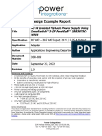 Design Example Report: 45 W Isolated Flyback Power Supply Using Innoswitch 3-Ep Powigan Inn3678C-H606