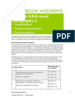 Geography Edexcel Workbook 2 Answers