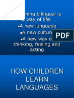 First and Second Language Acquisition