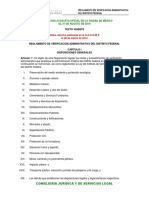 Verificación Administrativa Del Distrito Federal