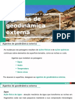 Agentes de Geodinâmica Externa