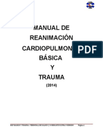 Manual de Reanimación Cardiopulmonar Básica Y Trauma