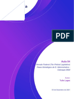 Aula 04: Senado Federal (Téc-Policial Legislativo) Passo Estratégico de D. Administrativo - Cebraspe 2022