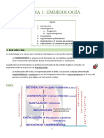 Tema 1: Embriología: 1. Introducción