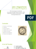 Eletricidade e Magnetismo: Aula 9 - Indutância e Materiais Magnéticos