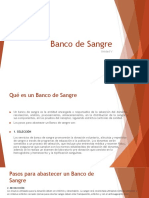 Banco de Sangre Unidad 2022