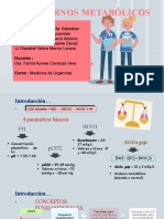 Trastornos Metabólicos: Integrantes