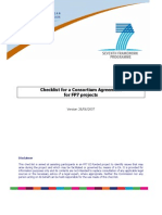 Consortium Agreement Checklist - en