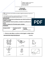 Prueba TERCERO M-P