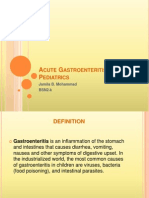 Acute Gastroenteritis For Pediatrics