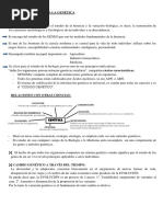 Tema 1: Introducción A La Genética Genética