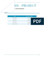 Sta101 - Project: Professor: Vinay Vachharajani