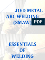 Shielded Metal Arc Welding (SMAW)