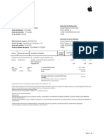 Factura: Apple Distribution International LTD