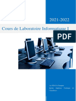 Cours de Laboratoire Informatique I: Ass NDAYA Georgette Institut Supérieur Technique de L'excellence