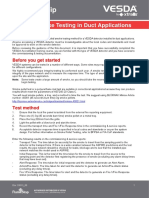 Tech Tip - VESDA Smoke Testing in Duct Applications 2019 ©