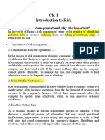 Study Material RIsk Management