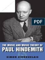 Paul Hindemith: The Music and Music Theory of