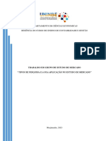 Tipos de Pesquisa e A Sua Aplicação No Estudo de Mercado