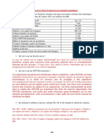 EXERCICE N°1 (4 Points) : Soient Les Données Suivantes Provisoires Extraites Des Statistiques