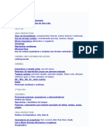 Planejamento de Conteudo Por Bimestre - 1 Ano Ensino Medio