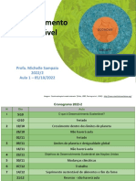 Aula 1 - Desenvolvimento Sustentável