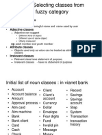 Guidelines::Selecting Classes From Relevant and Fuzzy Category