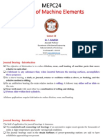 Design of Machine Elements: MEPC24