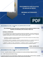 Analisis de Riesgo Procedimiento Maximas Autoridades