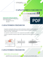 CAPACITORES CERAMICO Apresentacao