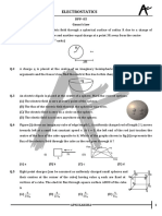 Electrostatics: (Physics)