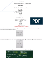 Presentación Informe Matematica 1