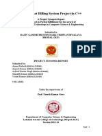 Supermarket Billing System Project in C++: Submitted To